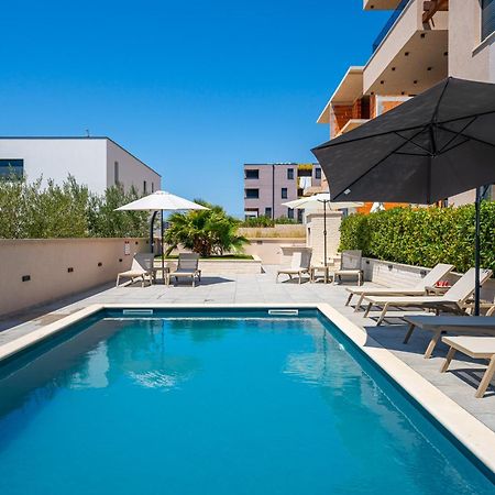 Sea Bay View Apartment - Appartement Avec Piscine Et Magnifique Vue Sur Mer Светі Филип-і-Яков Екстер'єр фото